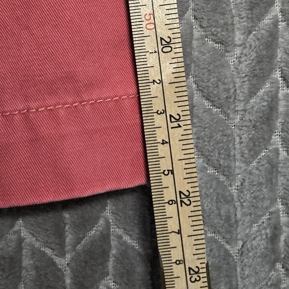 Polo Ralph‎ Lauren Shorts Men 42 Pink Blue Pony Twill Relaxed Fit Golf Chino